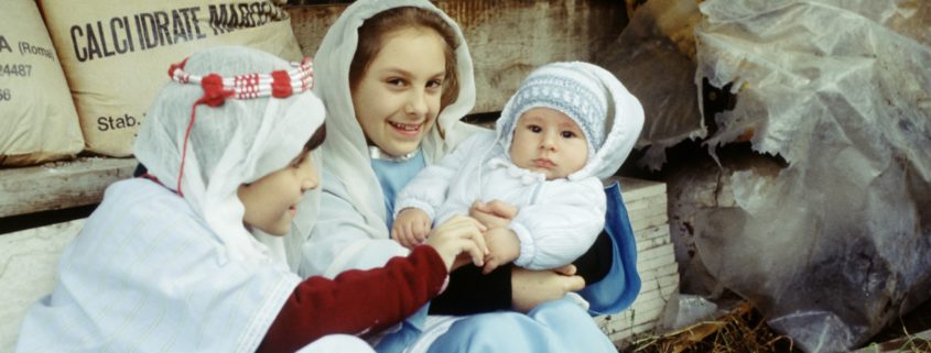 Natale, presepe vivente